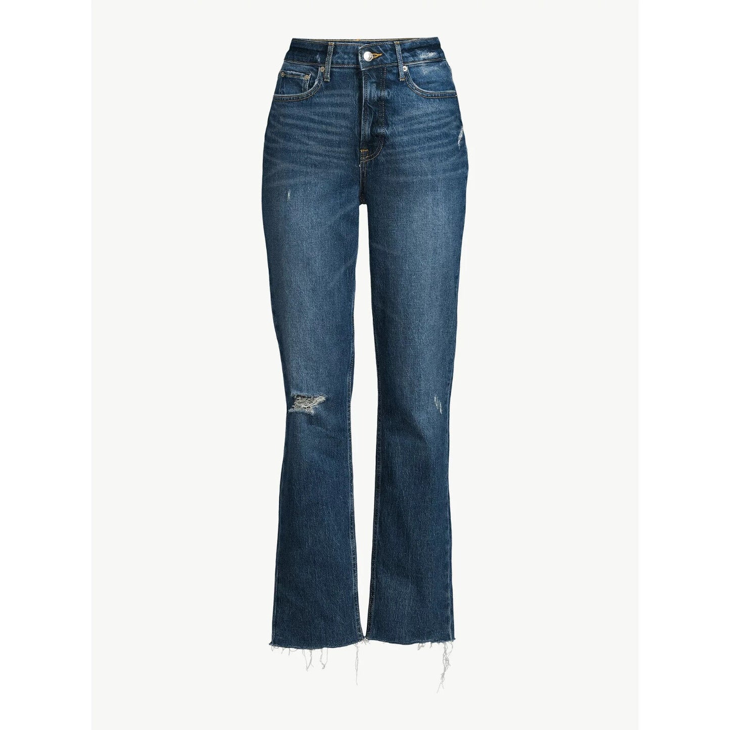 Free Assembly Women's Super High Rise Straight Jeans 14