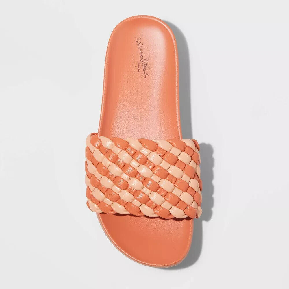 Women's Polly Woven Slide Sandals - Universal Thread 10