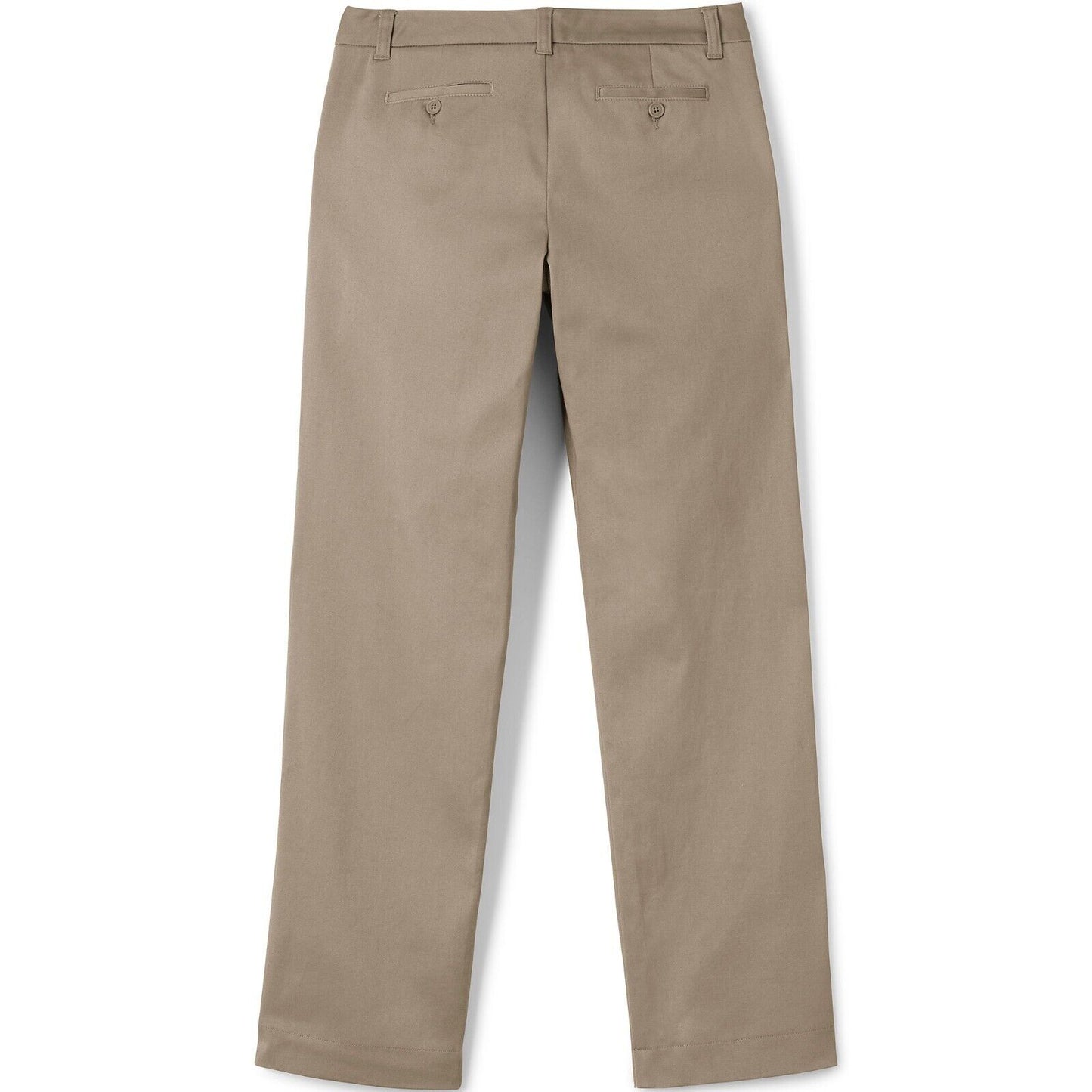 Women's Plain Front Stretch Chino Pants size 12