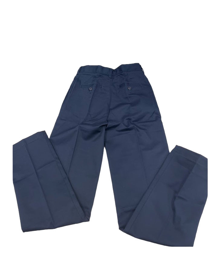 Uniform Boys iron knee Plain Front Chino Pants Size 16
