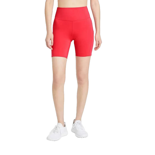 Women's Sculpt Bike Shorts 7"- All in Motion Cherry Red XXL