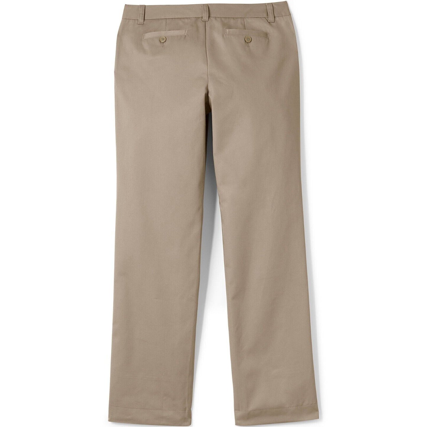 Womens Plain Front Blend Chino Pants size 6