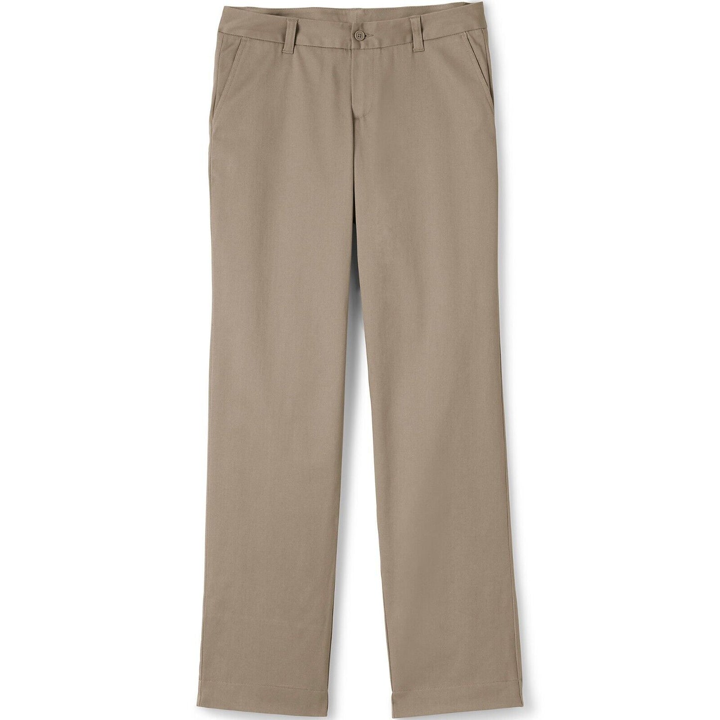 Women's Plain Front Stretch Chino Pants size 0