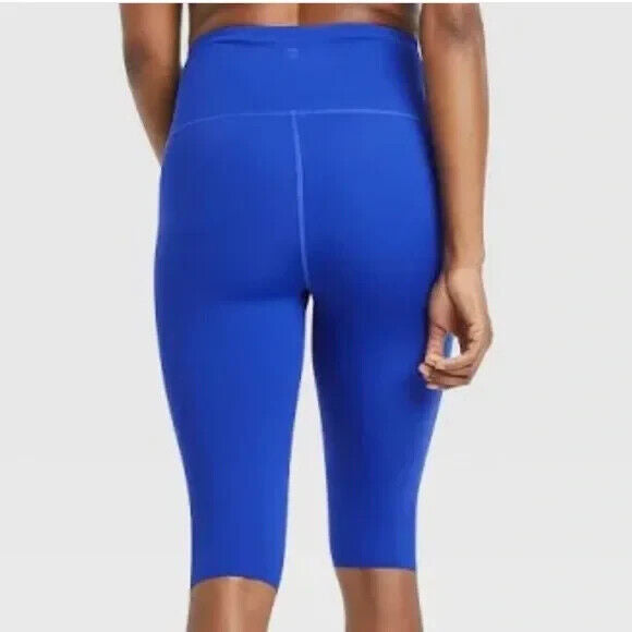 Womens Sculpt Ultra High Rise Cropped Leggings 13 All in Motion Vibrant Blue XL