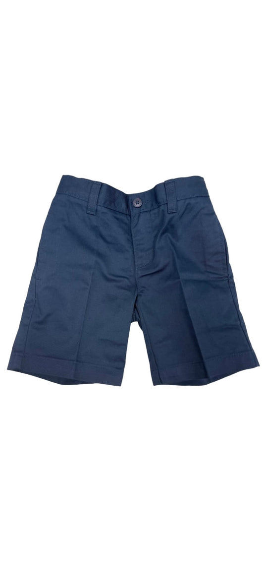 uniform Boys Blend Plain Front Shorts Size 4
