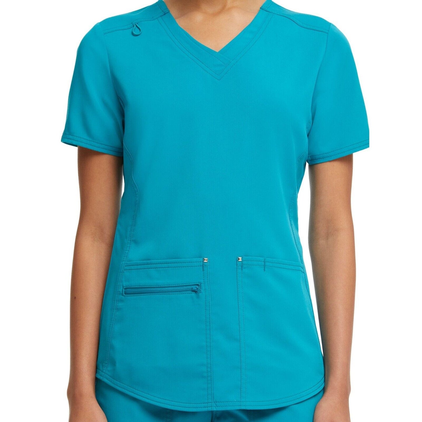 Scrubstar Women's Ultimate Stretch Twill Criss Cross V-Neck Scrub Top 2XL