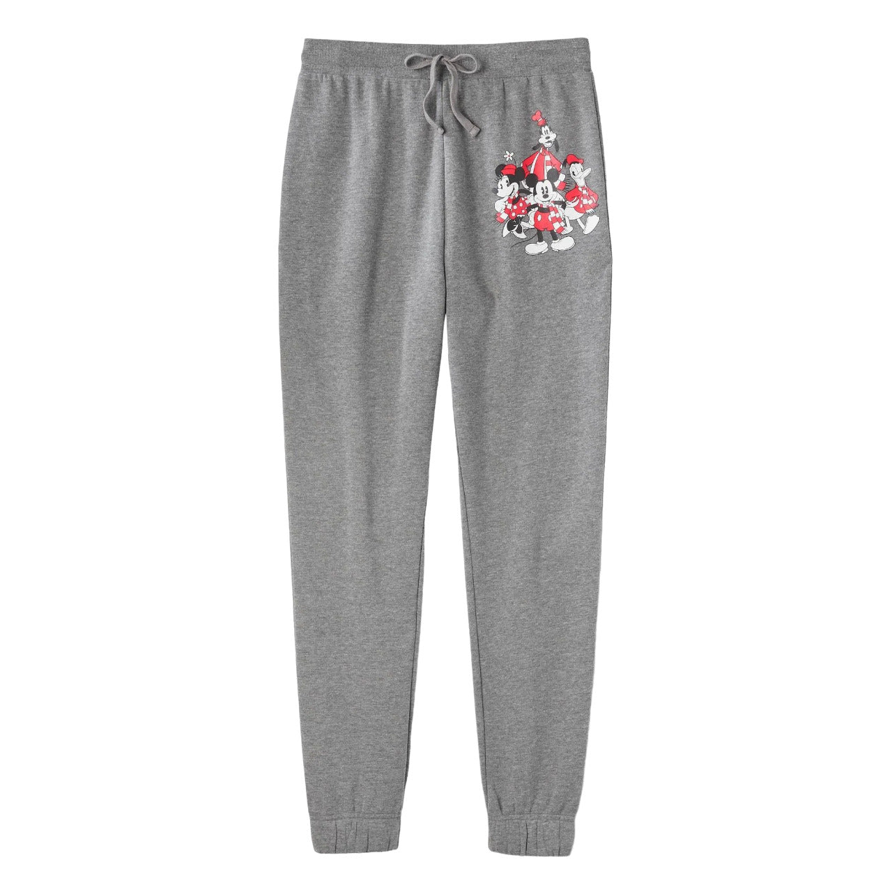 Adult Disney Mickey Mouse Graphic Jogger Pants - Charcoal Gray XS
