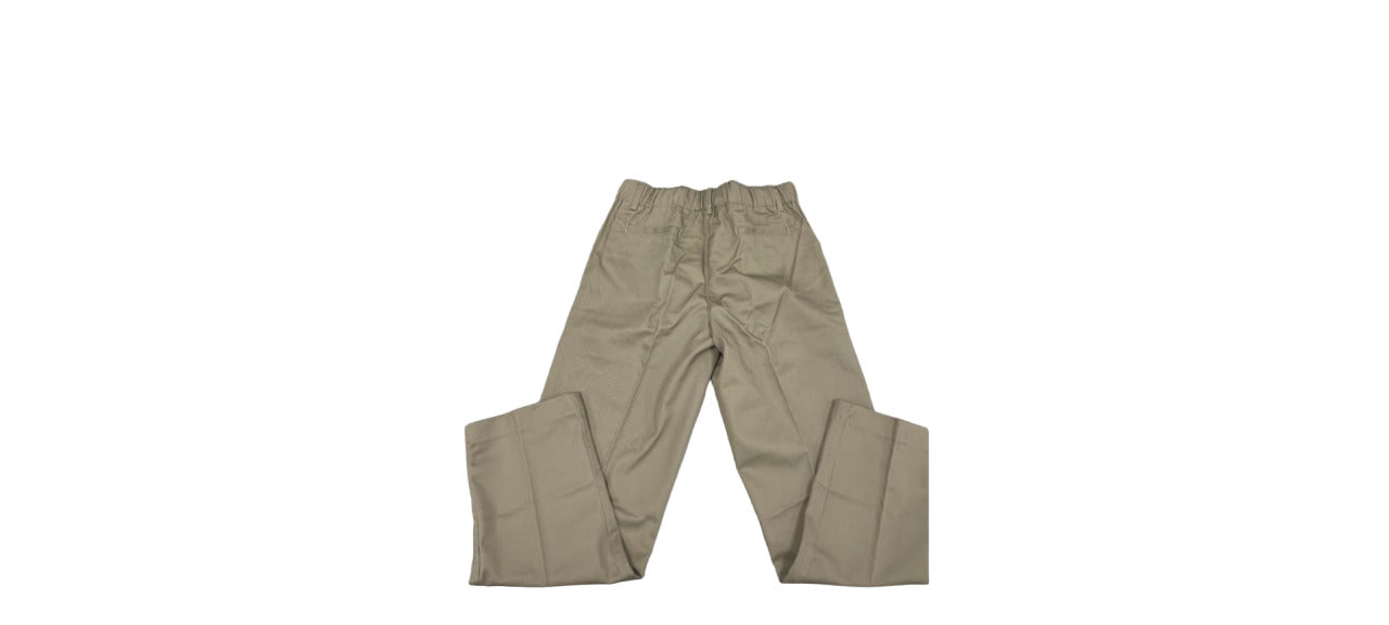 Uniform Boys Elastic Waist Pull-On Chino Pants Size 12