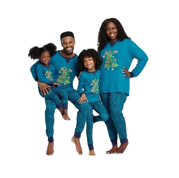 Women's Joy Print Matching Family Pajama Set - Wondershop Blue M