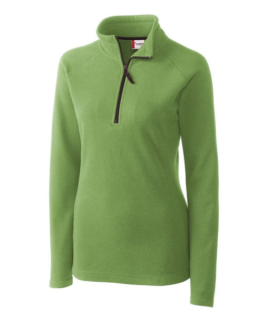 Clique | Powder Green Fleece Summit Half-Zip Pullover Size XXL