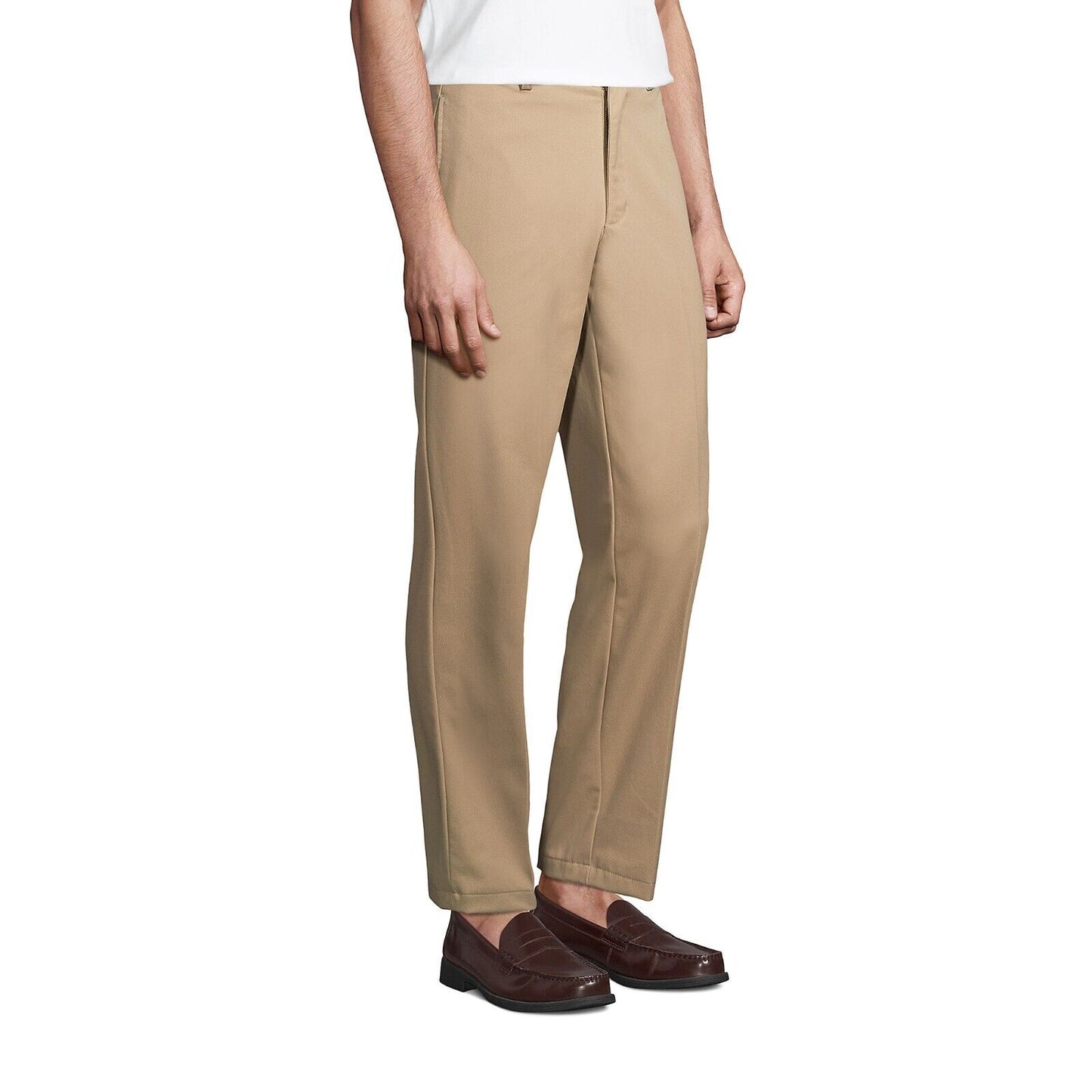 Men's Plain Front Chino Pants Size 32