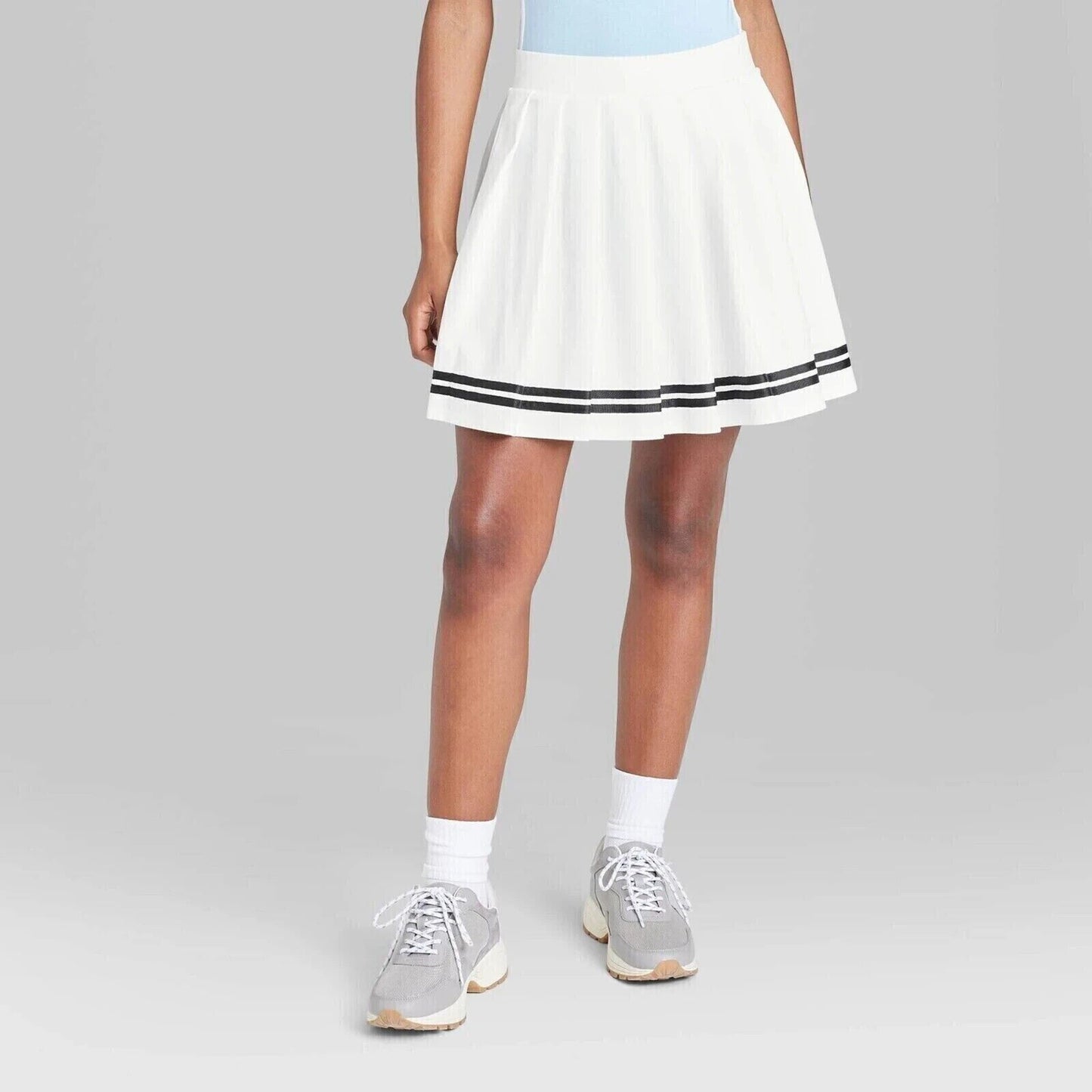 Women's Mini Tennis Skirt - Wild Fable White XS