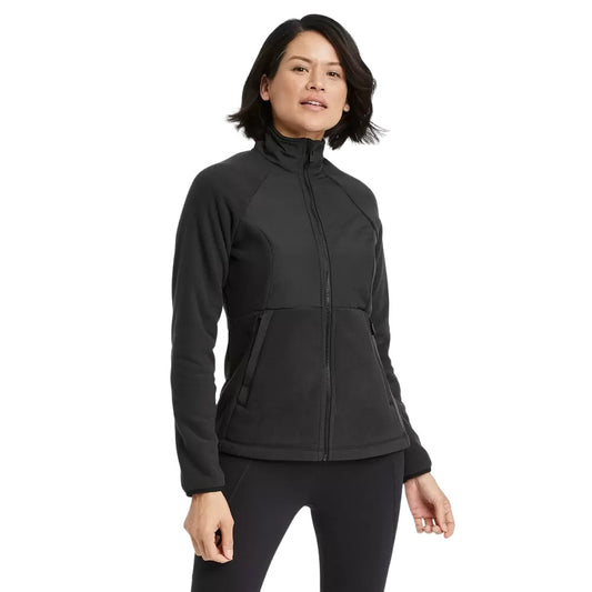 Women's Polartec Fleece Jacket  All in Motion Black XS