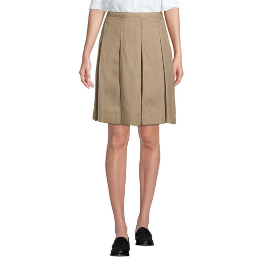 Women's Box Pleat Skirt Above The Knee Size 0