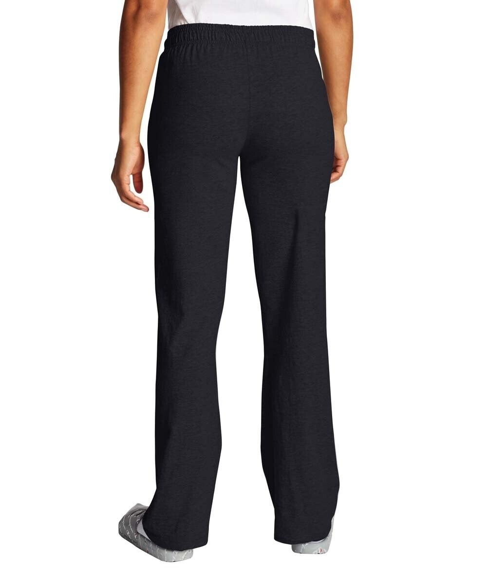 Champion Black Drawstring Jersey Sweatpants - Women Size S