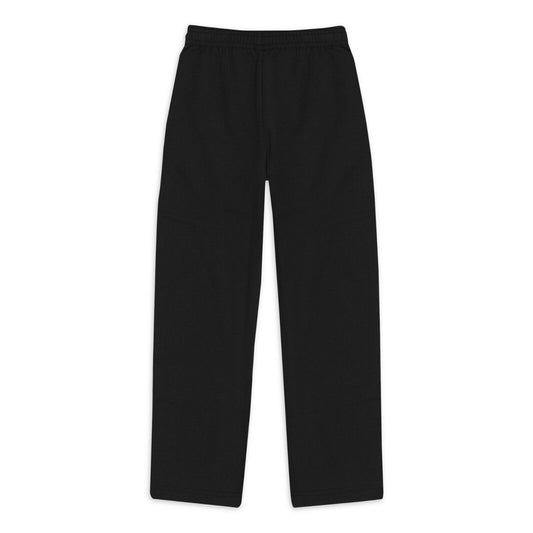 Hanes Boys EcoSmart Open Leg Fleece Sweatpants with Pocket, Size  L