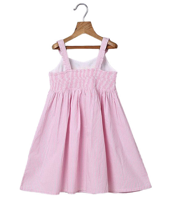 Beebay Light Pink Embroidered Dress Newborn Infant Toddler & Girls Size 7Y