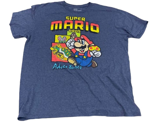 Super Mario Bros Men's T-shirt Size XL