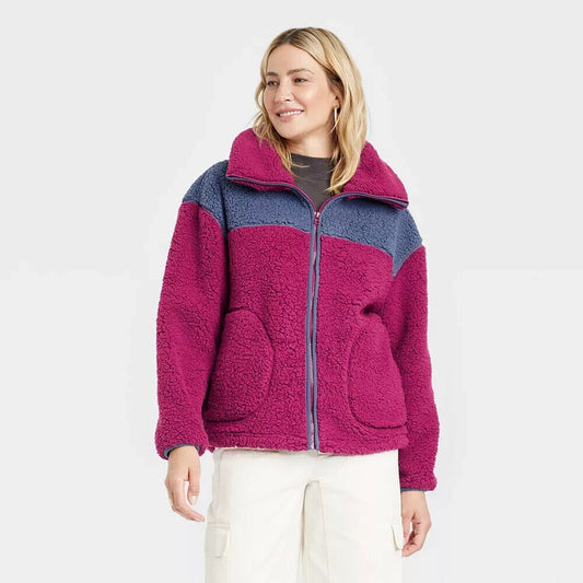 Women's Sherpa Anorak Jacket - Universal Thread S