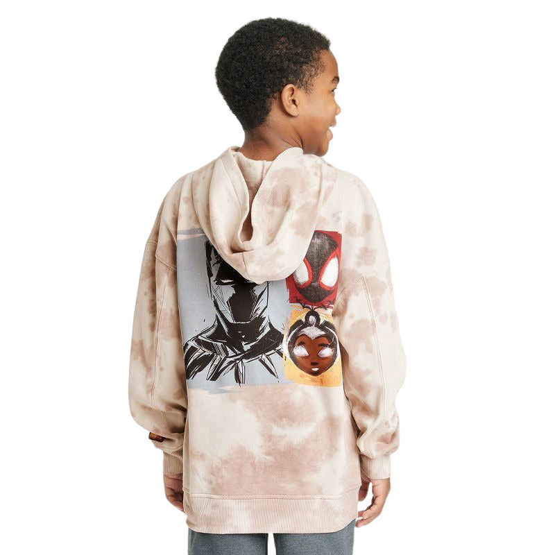 Boys Marvel x Nikkolas Smith Pullover Sweatshirt Beige Size M