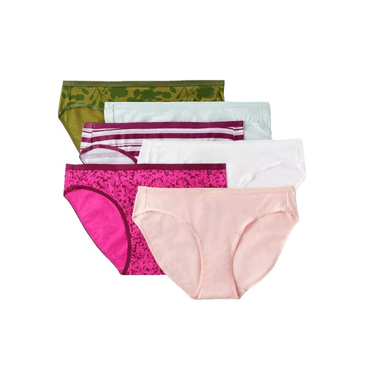 Womens 6pk Bikini Underwear Auden Colors May Vary Brights XL