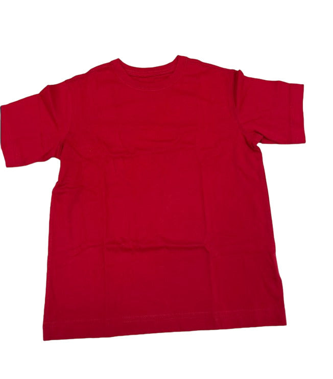 School Uniform Little Boys Short Sleeve Essential T Shirt Size M