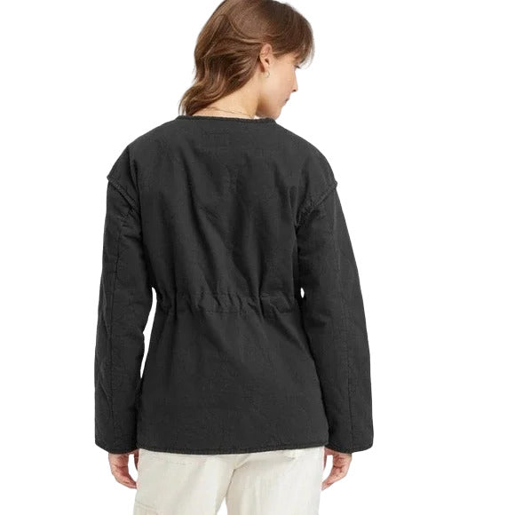 Women's Cotton Twill Jacket Universal Thread Black S