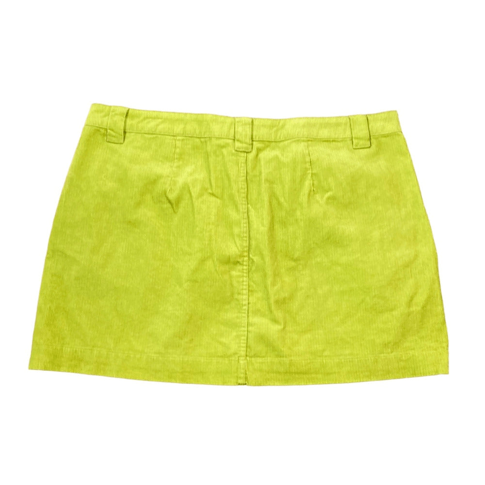Women's High-Rise Cord Mini Skirt - Wild Fable Lime Green 14