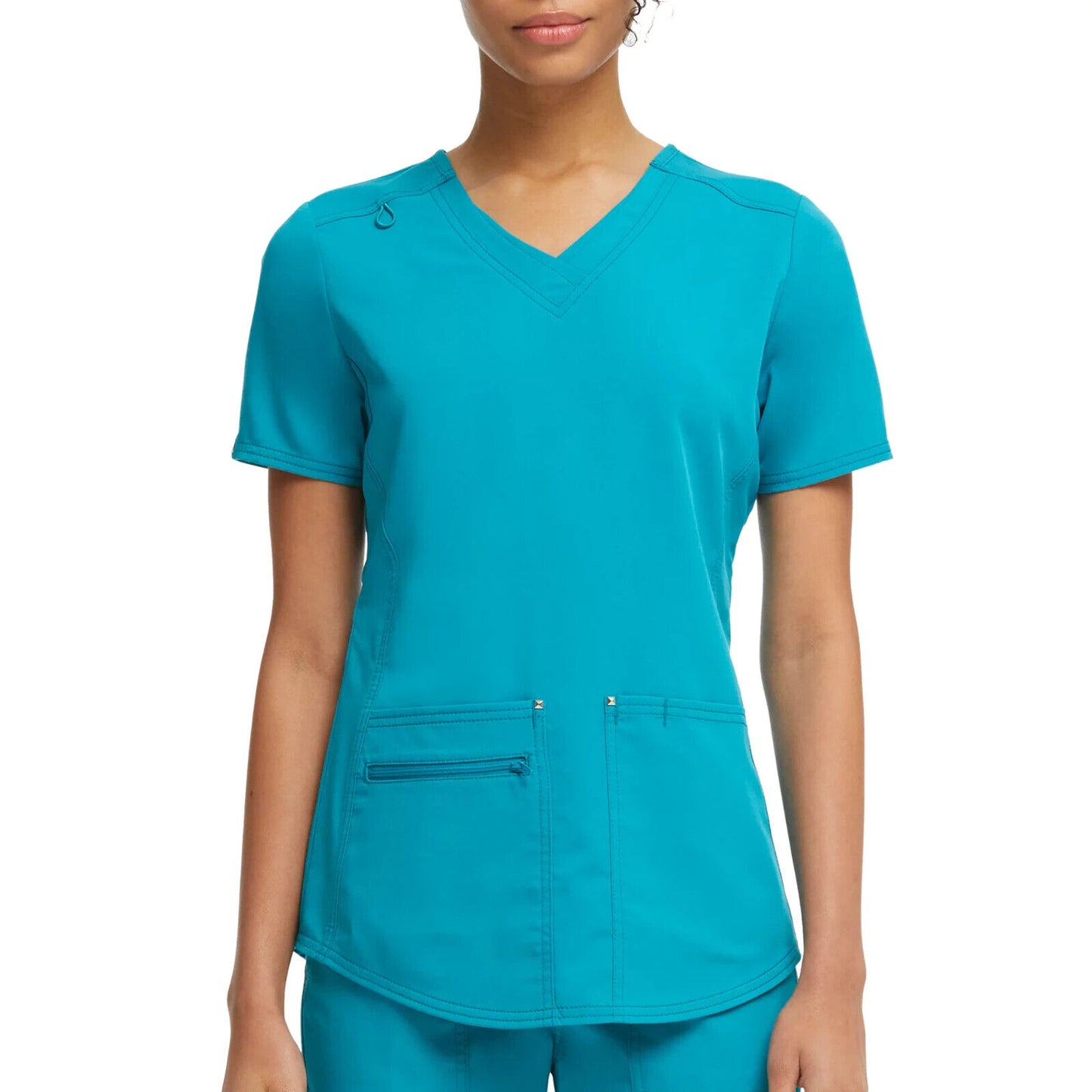 Scrubstar Women's Ultimate Stretch Twill Criss Cross V-Neck Scrub Top 2XL