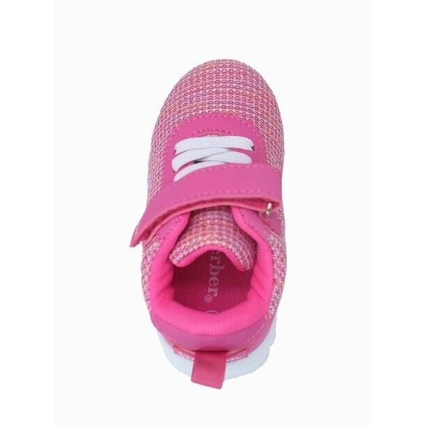 Gerber Girls Toddler Mesh Knit Athletic Sneakers, Sizes 7-10