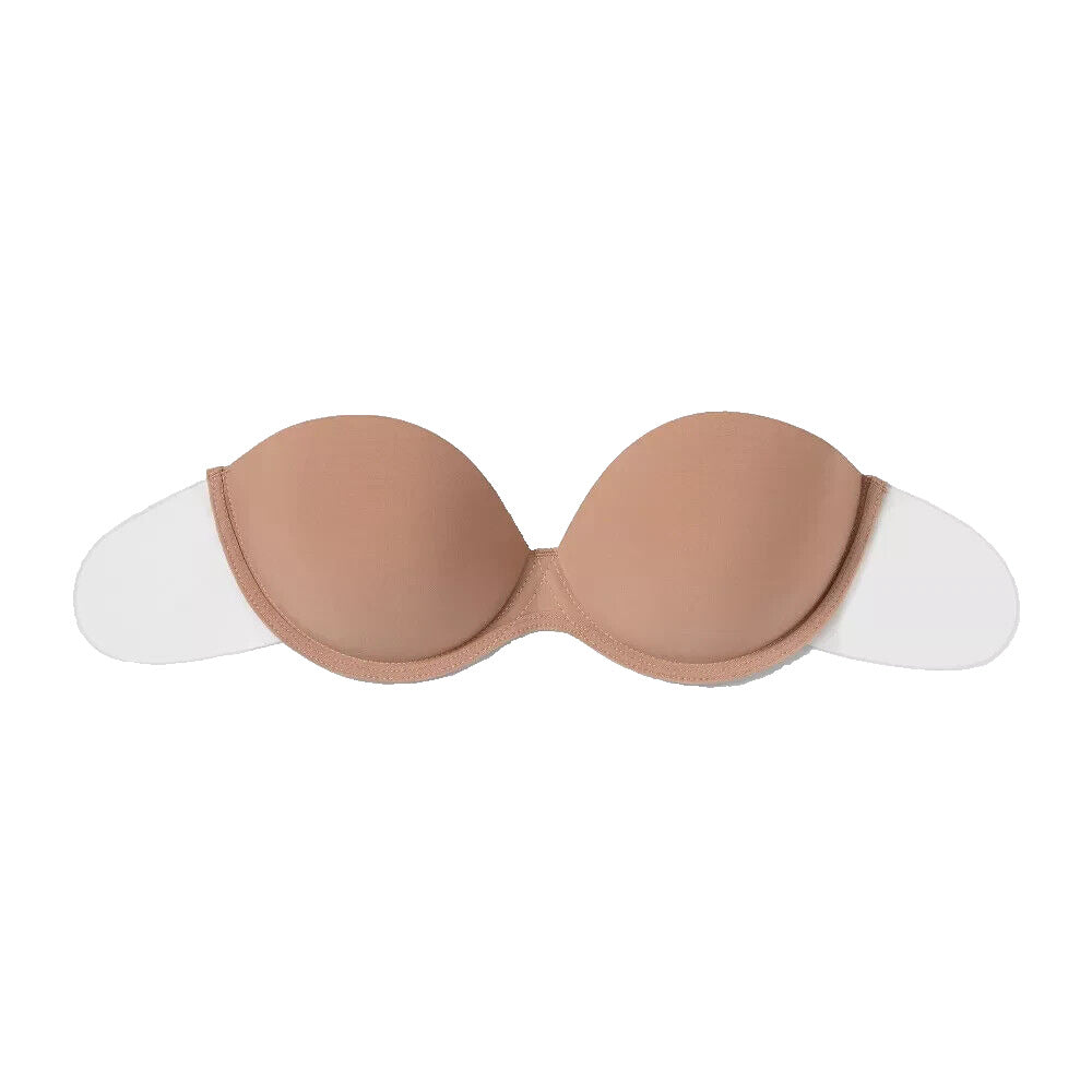 Fashion Forms Women's Adhesive Strapless Backless Bra Nude D