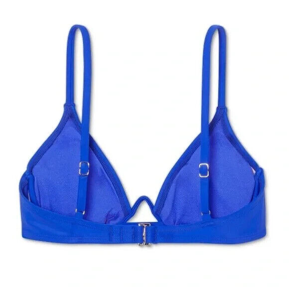 Juniors' Underwire Bikini Top - Xhilaration Cobalt S, Blue