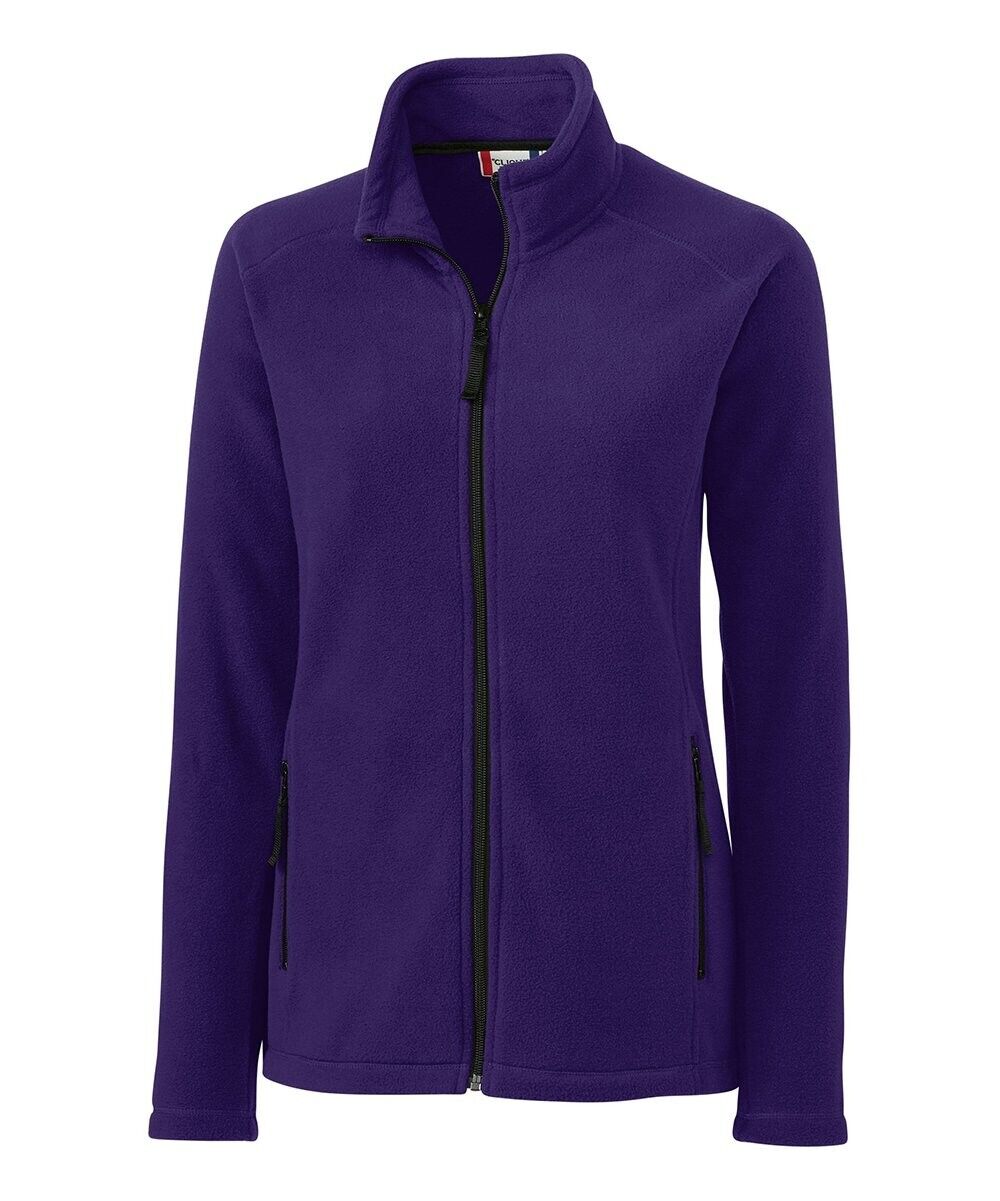 Clique | Purple Fleece Summit Zip-Up Jacket Size XXL