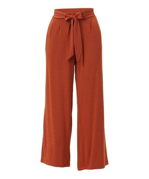 Dark Orange Warm Welcome Wide-Leg Pants Size XXL
