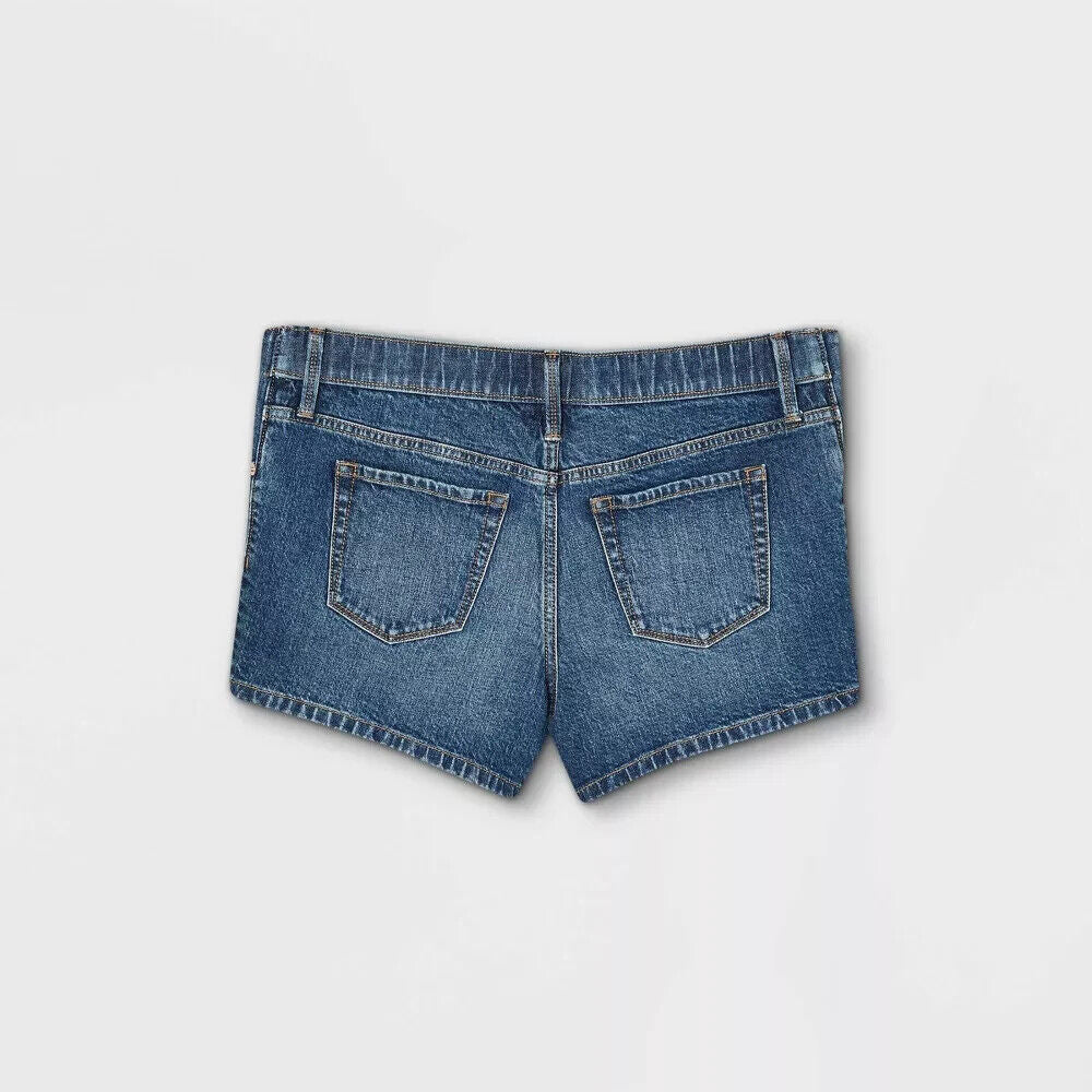 Under Belly Midi Maternity Jean Shorts - Isabel Maternity dark jeans shorts 6
