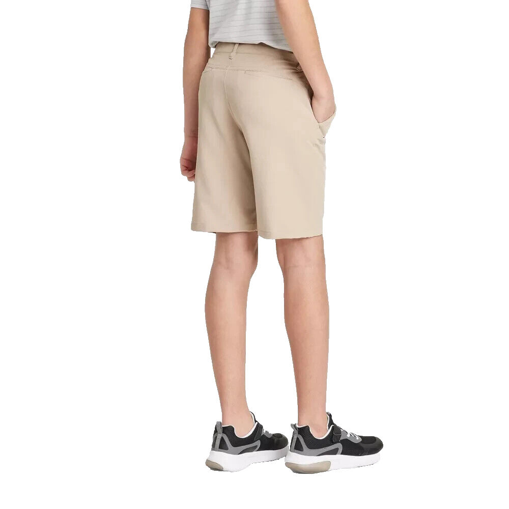 Boys Golf Shorts All in Motion Khaki 8