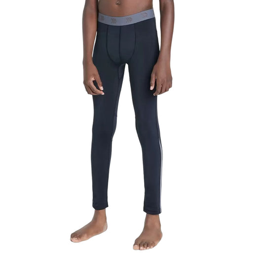 Boys Fitted Performance Tights All in Motion Black Size XS