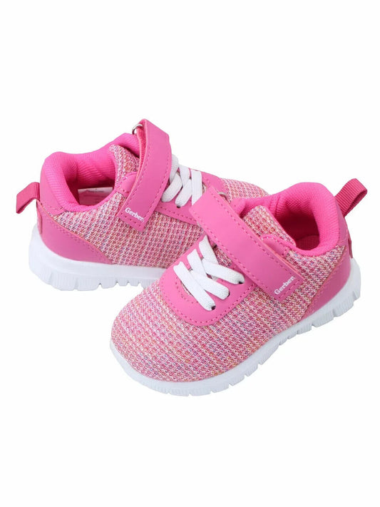 Gerber Girls Toddler Mesh Knit Athletic Sneakers, Sizes 7-10