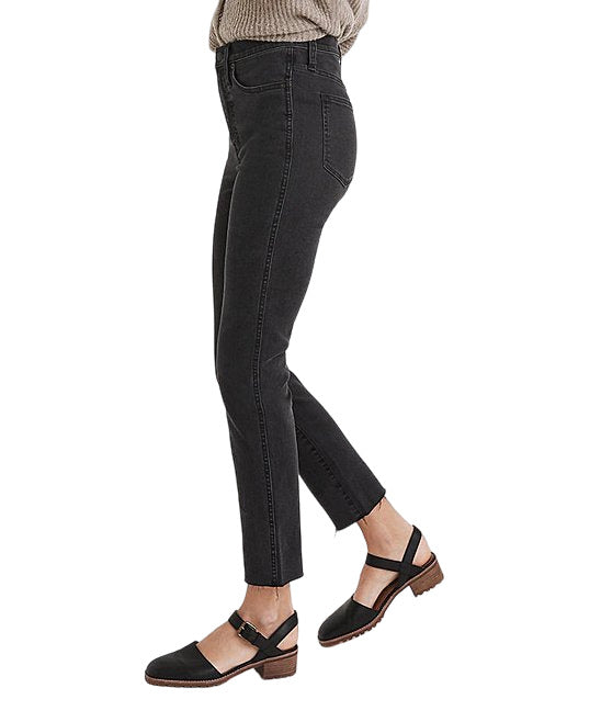 Madewell Banberry Wash Black Stovepipe Jeans Size 28