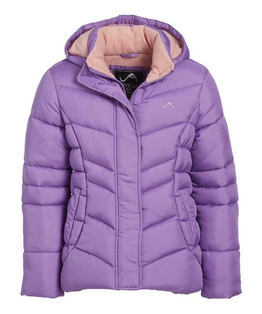 Vertical 9 Violet & Pink Arabella Puffer Coat Size 4