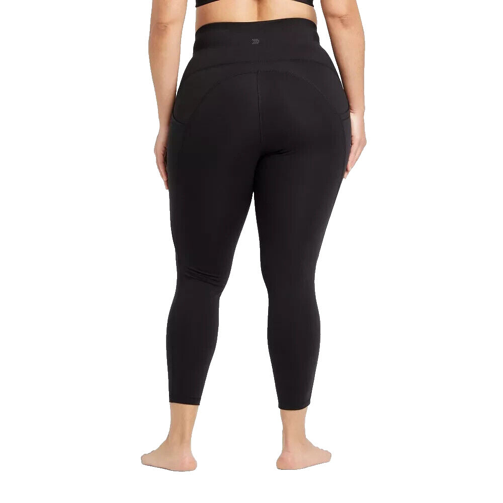 All in Motion Women's Contour Curvy High-Rise Leggings Power Waist 24 Size S