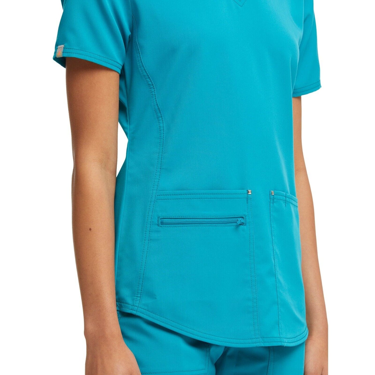 Scrubstar Women's Ultimate Stretch Twill Criss Cross V-Neck Scrub Top 2XL