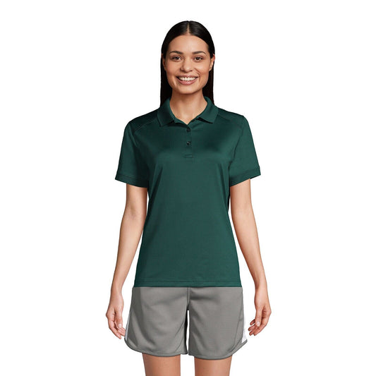 Womens Short Sleeve Rapid Dry Polo Shirt Size S