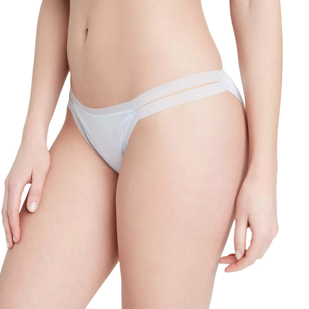 Women's Rib-Knit Cotton Cheeky Underwear - Auden™ Size XL