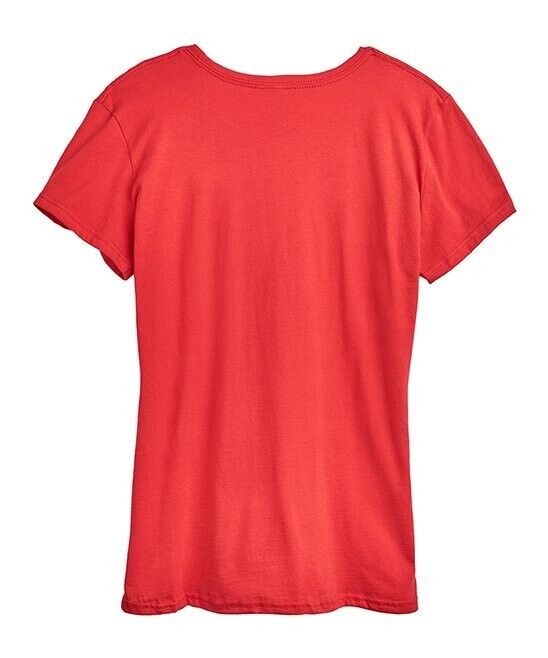 Instant Message Women's | Red Brushstroke Paw Print Graphic Tee Size 3XW
