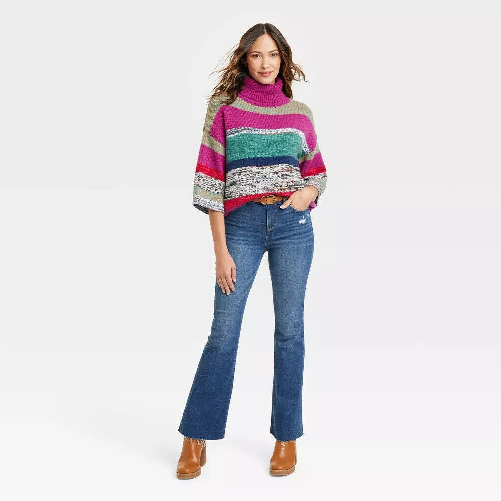 Women's Turtleneck Sweater Size XXL