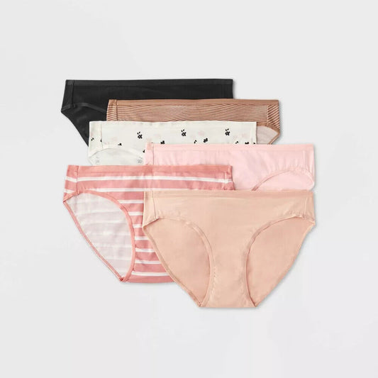 Women's 6pk Bikini Underwear - Auden Size XS