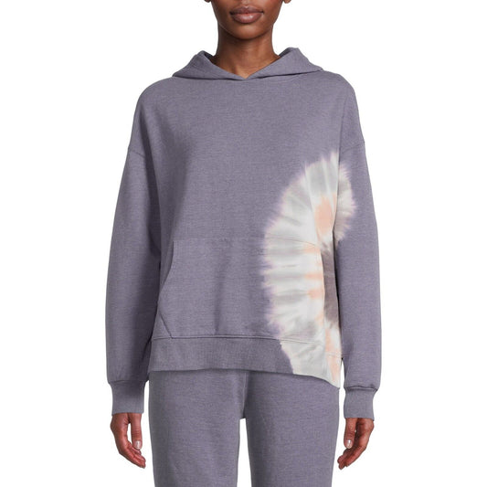 Time & Tru Women's Tie Dye Fashion Sweatshirt, Clothing Size:L