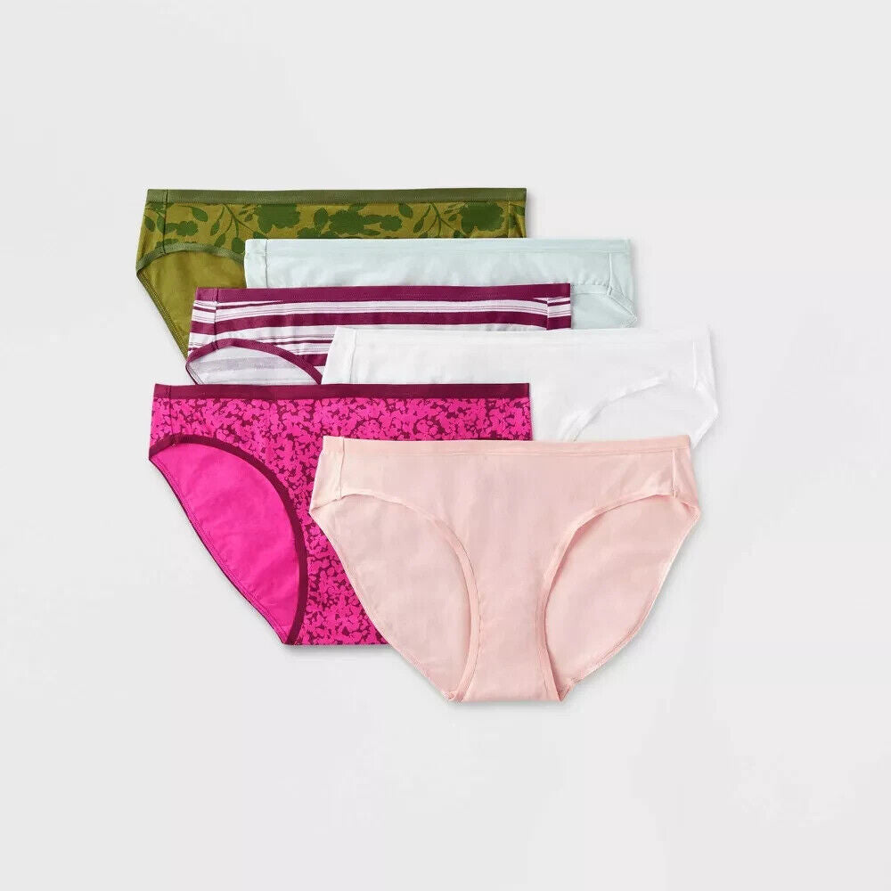 Womens 6pk Bikini Underwear Auden Size XS