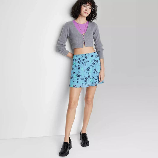 Women's Chiffon Slip Mini Skirt - Wild Fable™ Size XXL